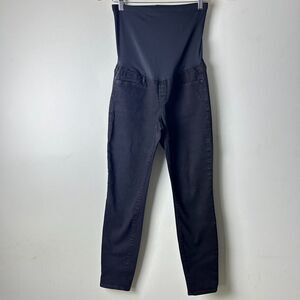 Gap 1969 Maternity Black Pull-On Resolution The Skinny Causal‎ Jeans Size 27s